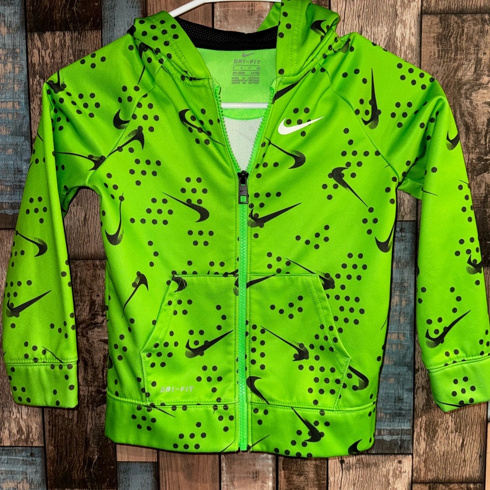 Nike Lime Green Dri-FIT Jacket